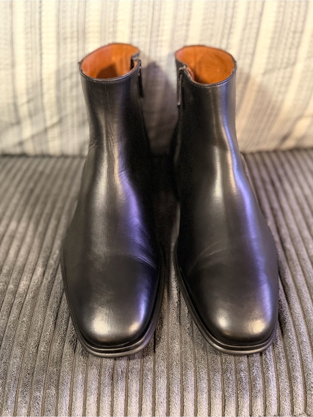 Bruno Magli Ranging Boot Black (Ankle Zip)